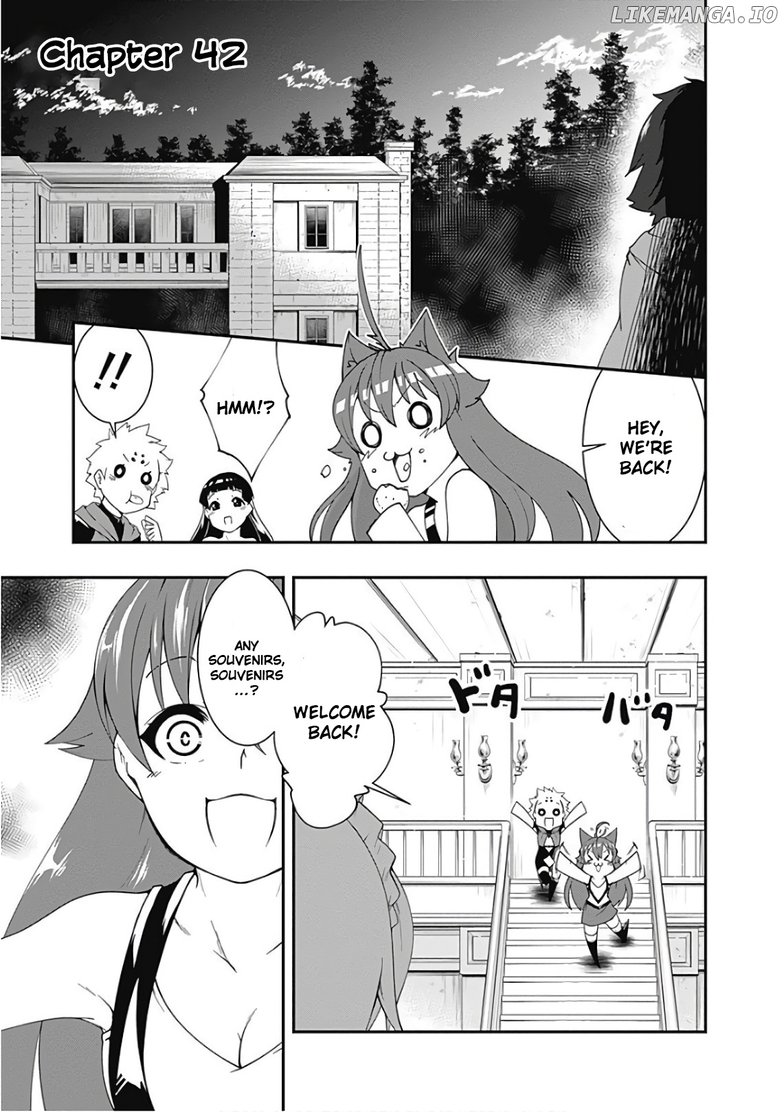 Jichou shinai Motoyuusha no Tsuyokute Tanoshii New Game chapter 42 - page 1