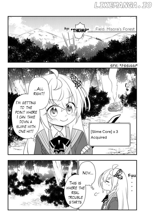 Bishoujo Ni Natta Kedo, Netoge Haijin Yattemasu chapter 11.1 - page 2