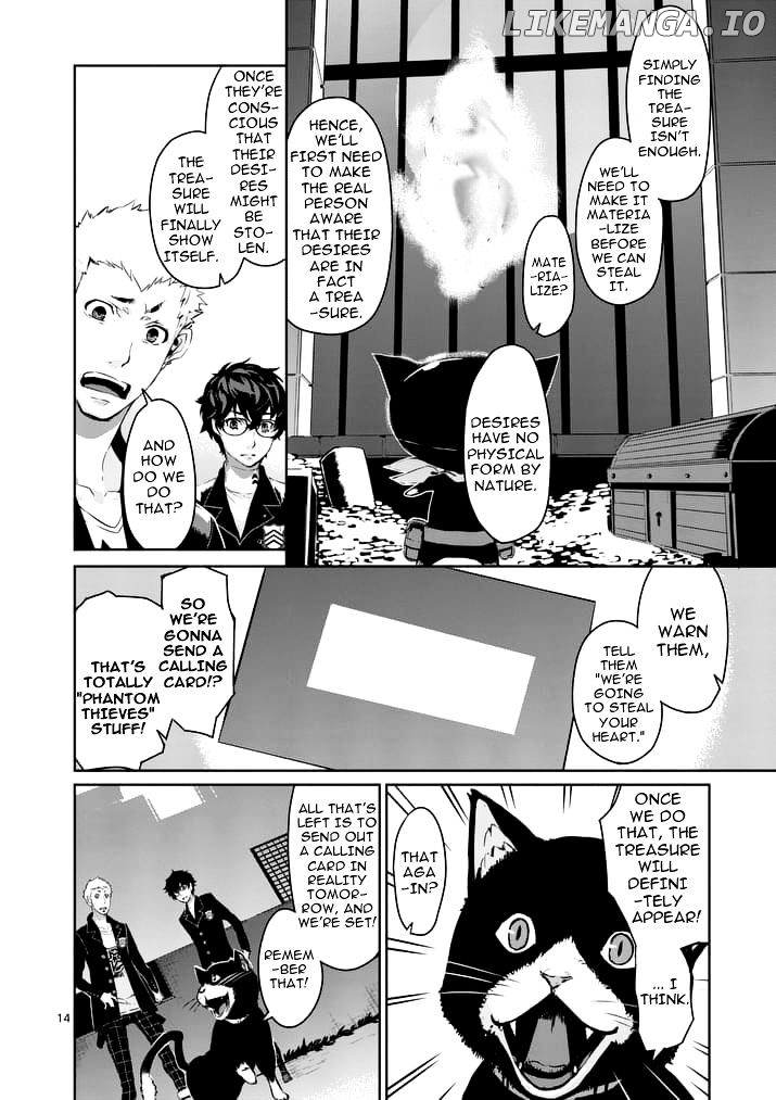 Persona 5 chapter 7 - page 14