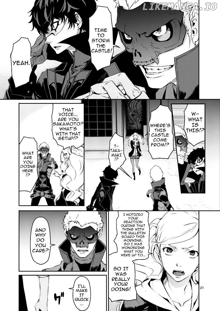 Persona 5 chapter 7 - page 21