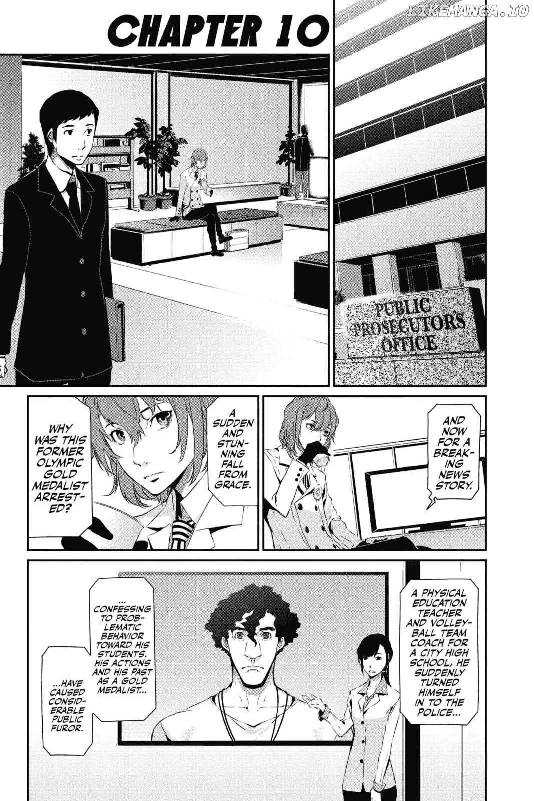 Persona 5 chapter 10 - page 1