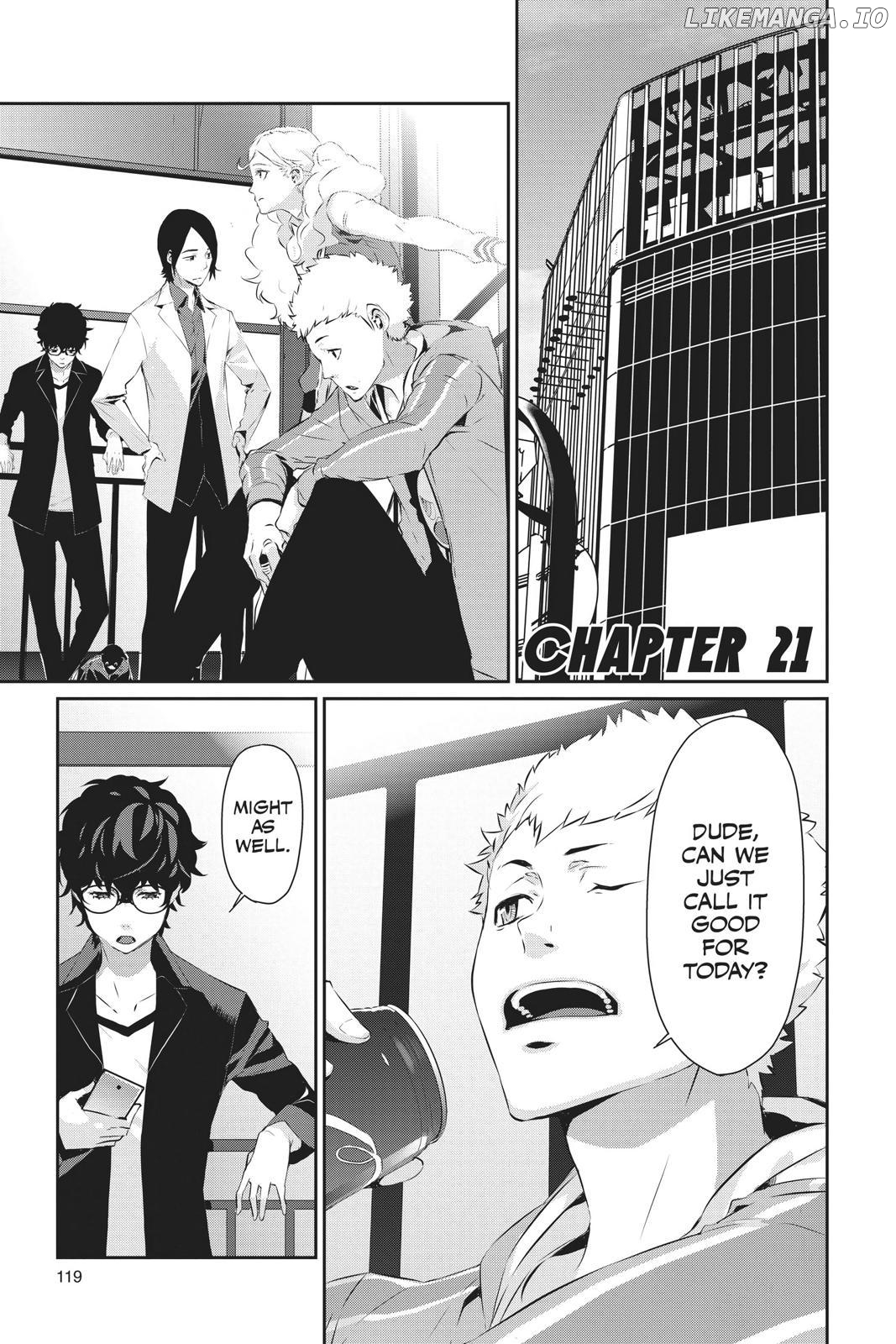 Persona 5 Chapter 21 - page 1