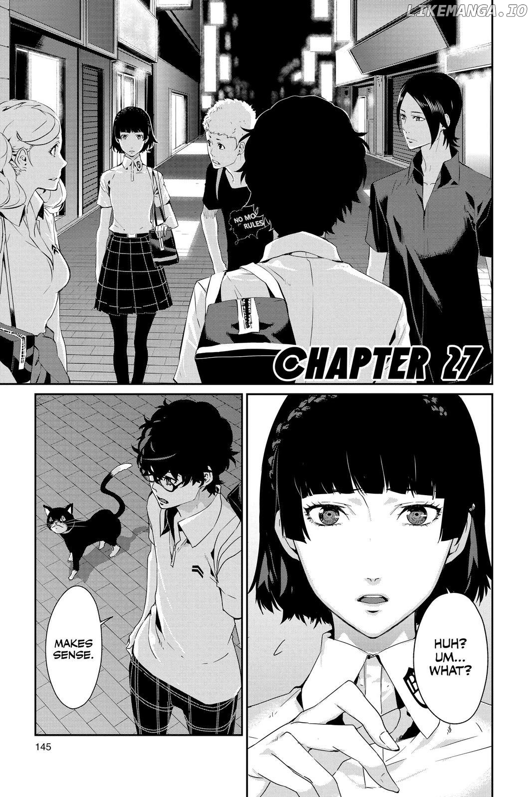 Persona 5 Chapter 27 - page 1