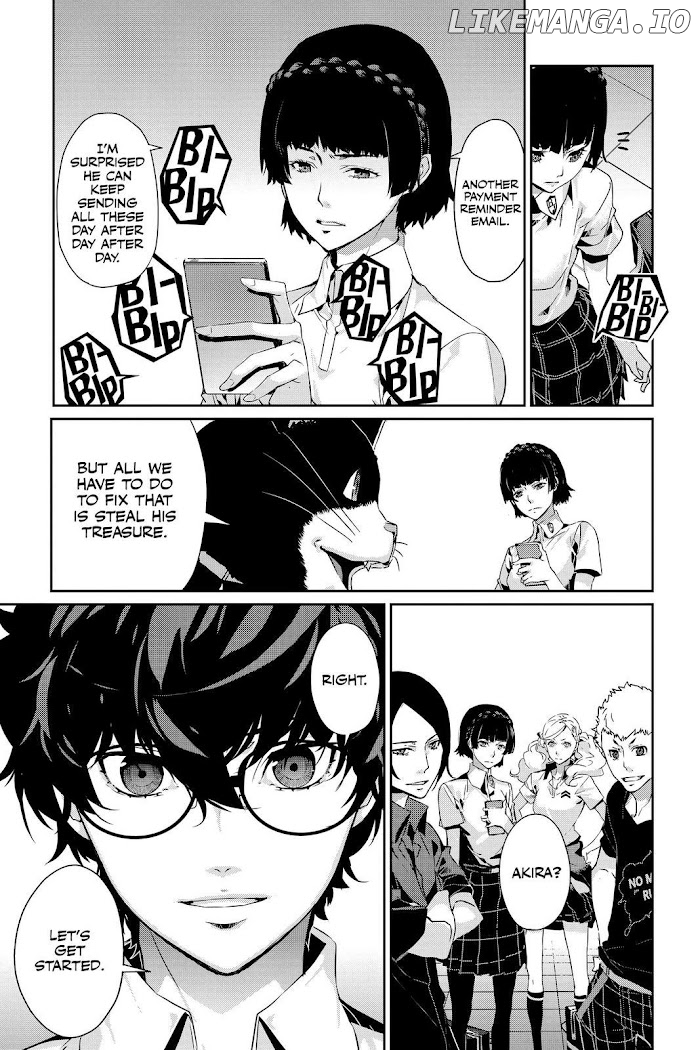 Persona 5 chapter 31 - page 9