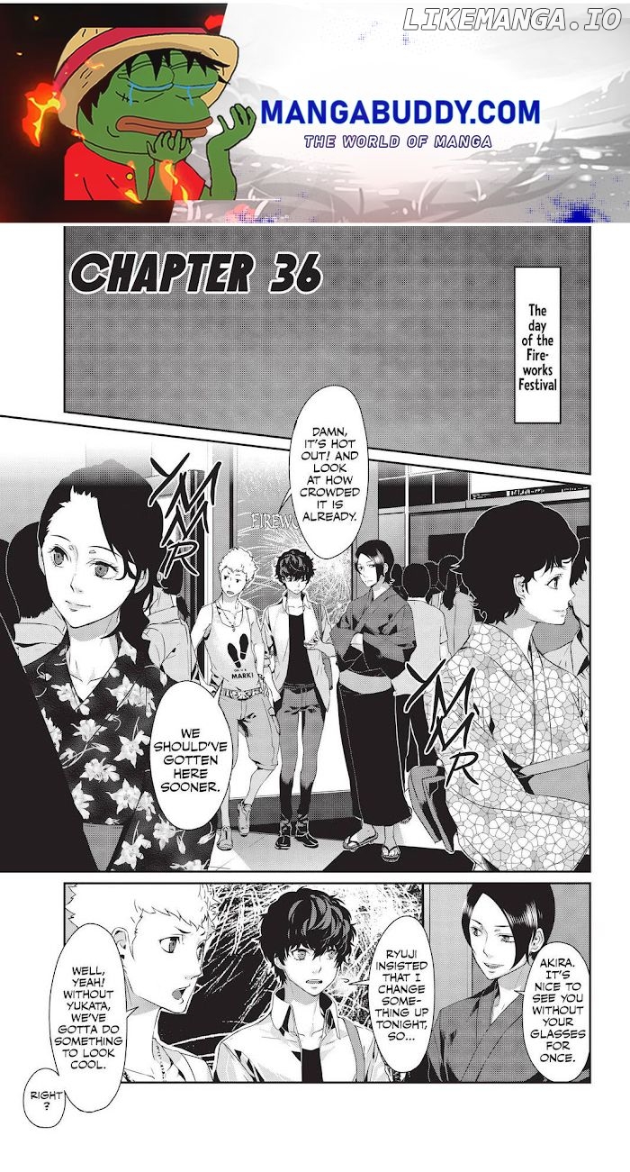 Persona 5 chapter 36 - page 1