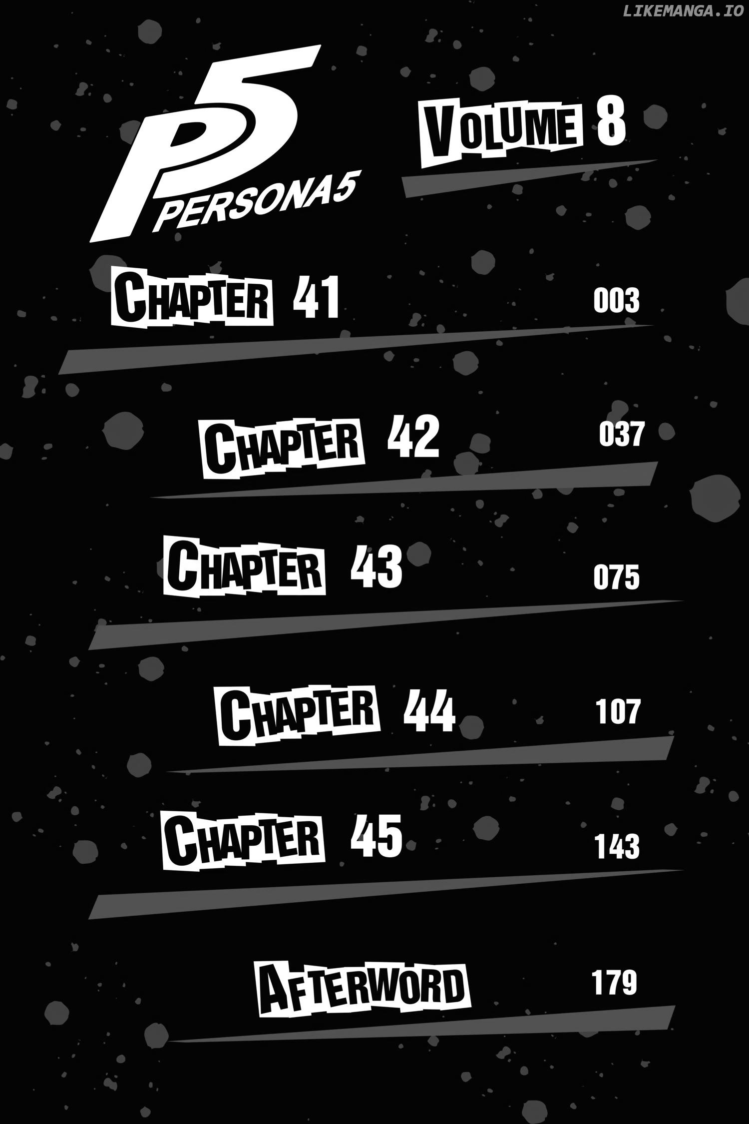 Persona 5 chapter 41 - page 4