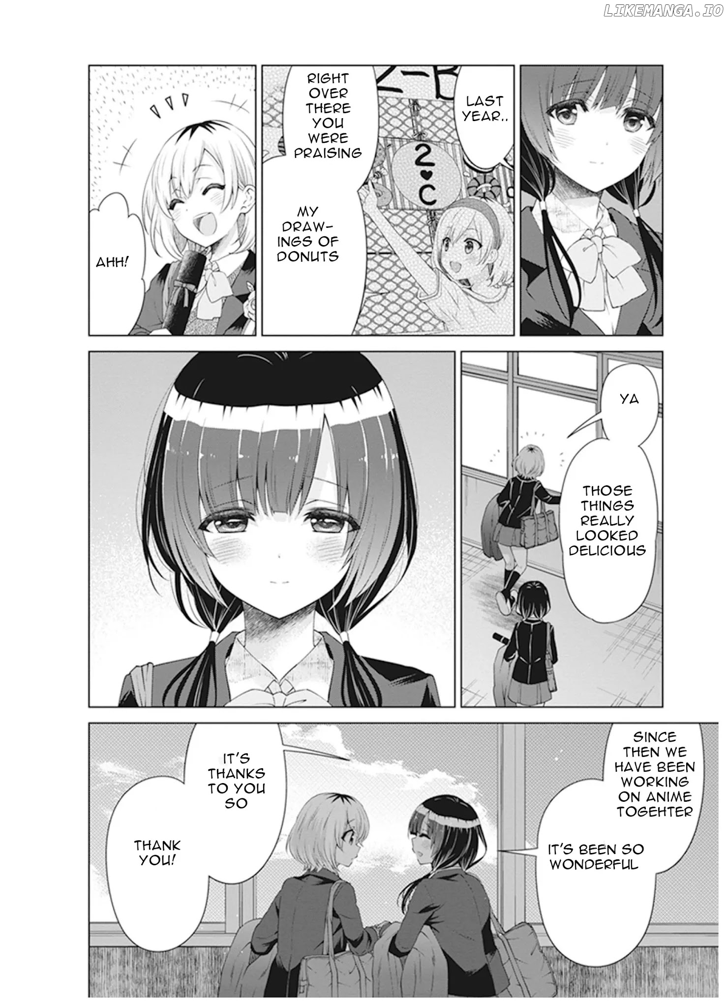 Shirobako - Ueyama Koukou Animation Doukoukai chapter 8 - page 8