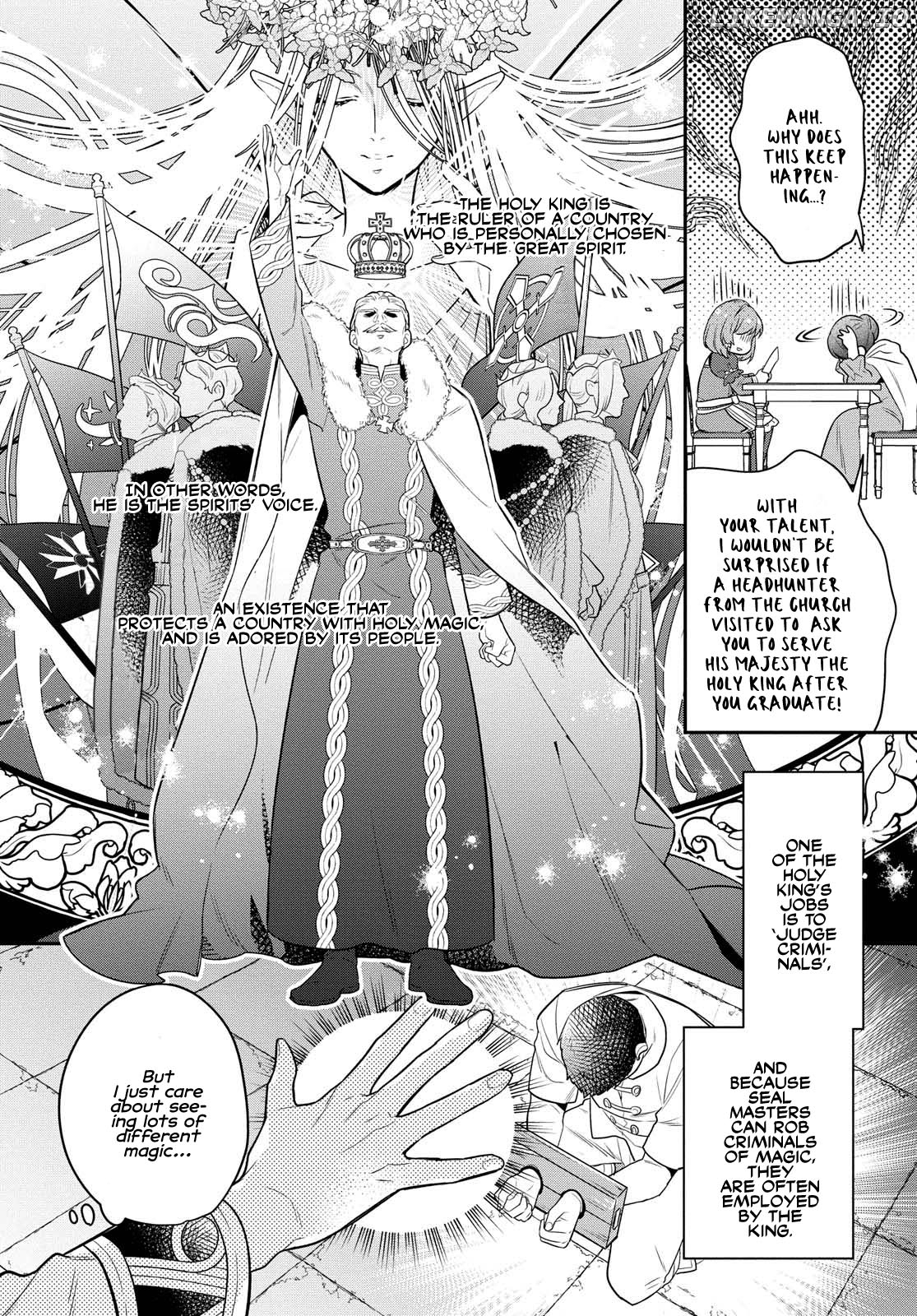 The Tyrannical Holy King Wants To Dote On The Cheat Girl, But Right Now She’s Too Obsessed With Magic!!! chapter 1 - page 9