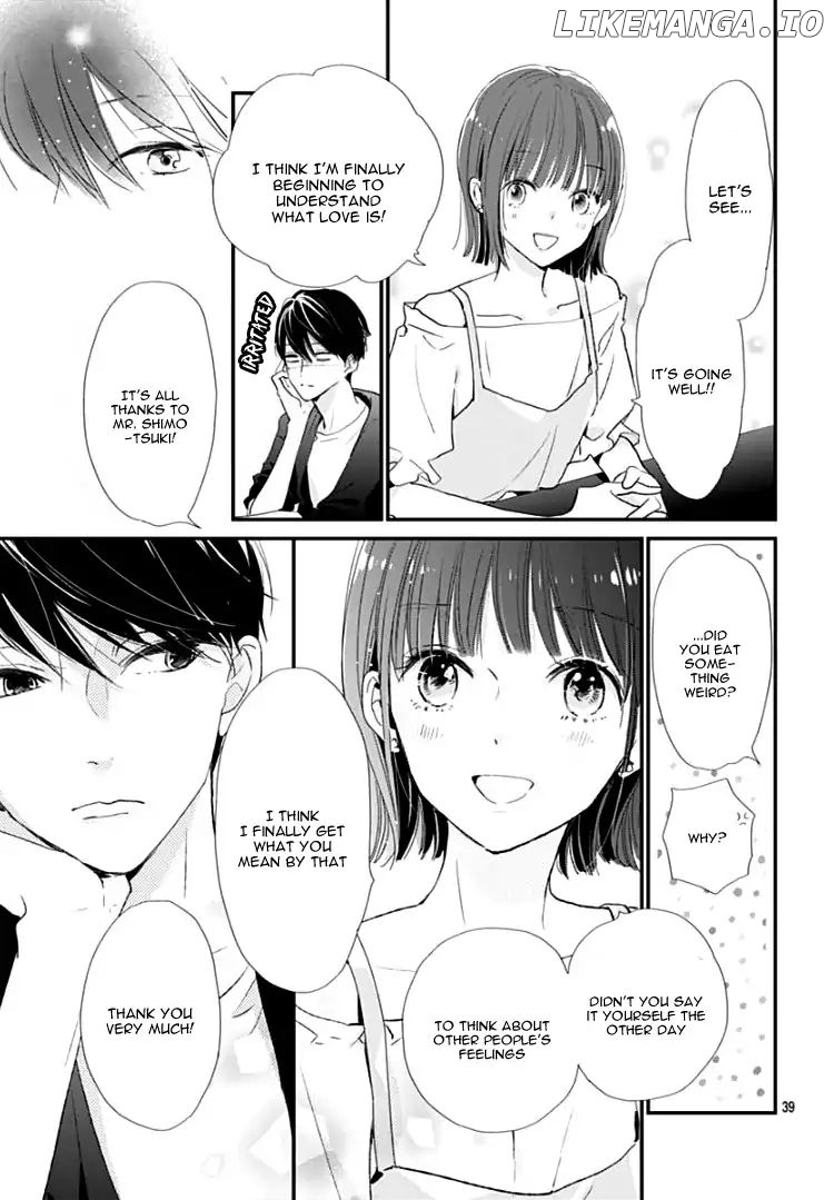 Shimotsuki-Sensei No Amakunai Renai Kouza chapter 1 - page 42