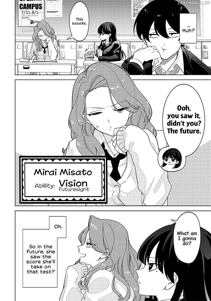 The Gals Who is Always Saying Insane Things. -My Daily Life at a Private Paranormal High School- Chapter 1 - page 3