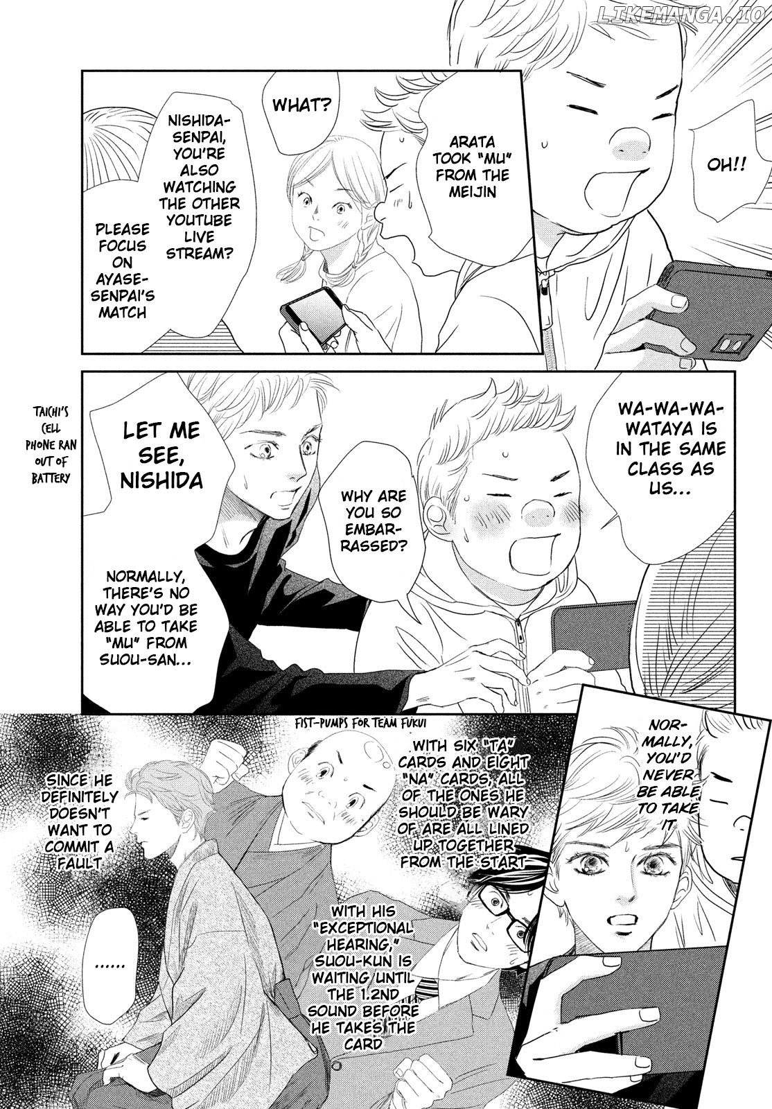 Chihayafuru chapter 241 - page 4