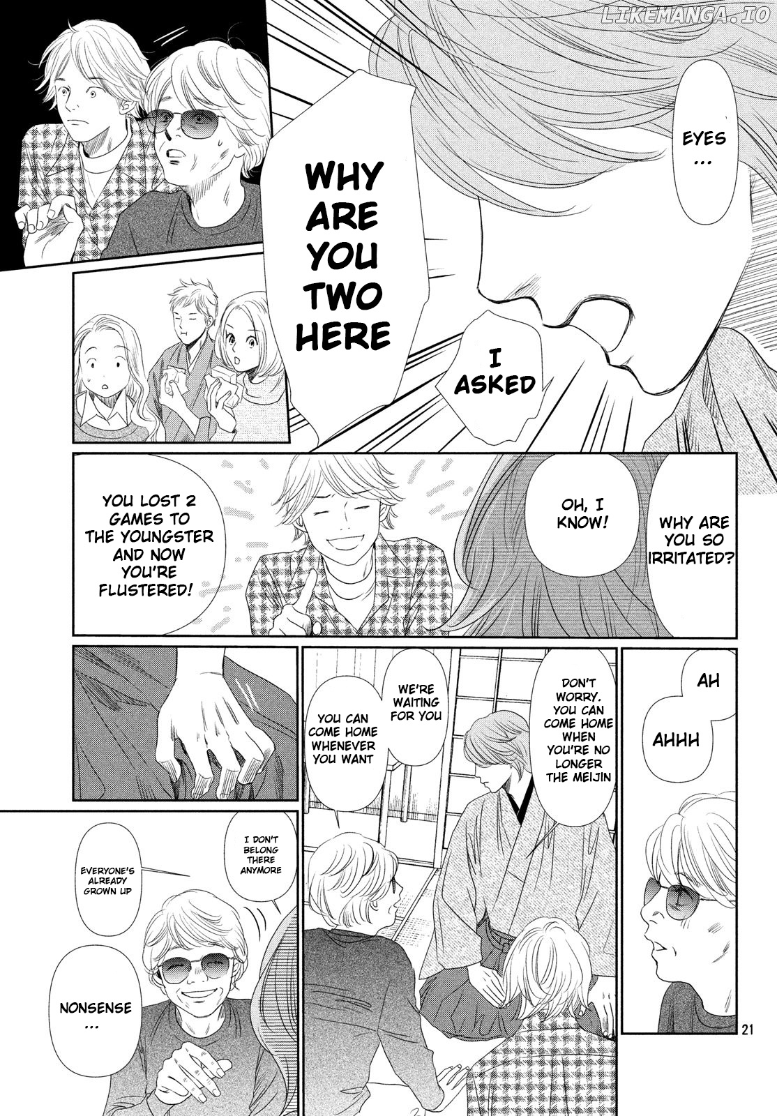 Chihayafuru chapter 226 - page 21