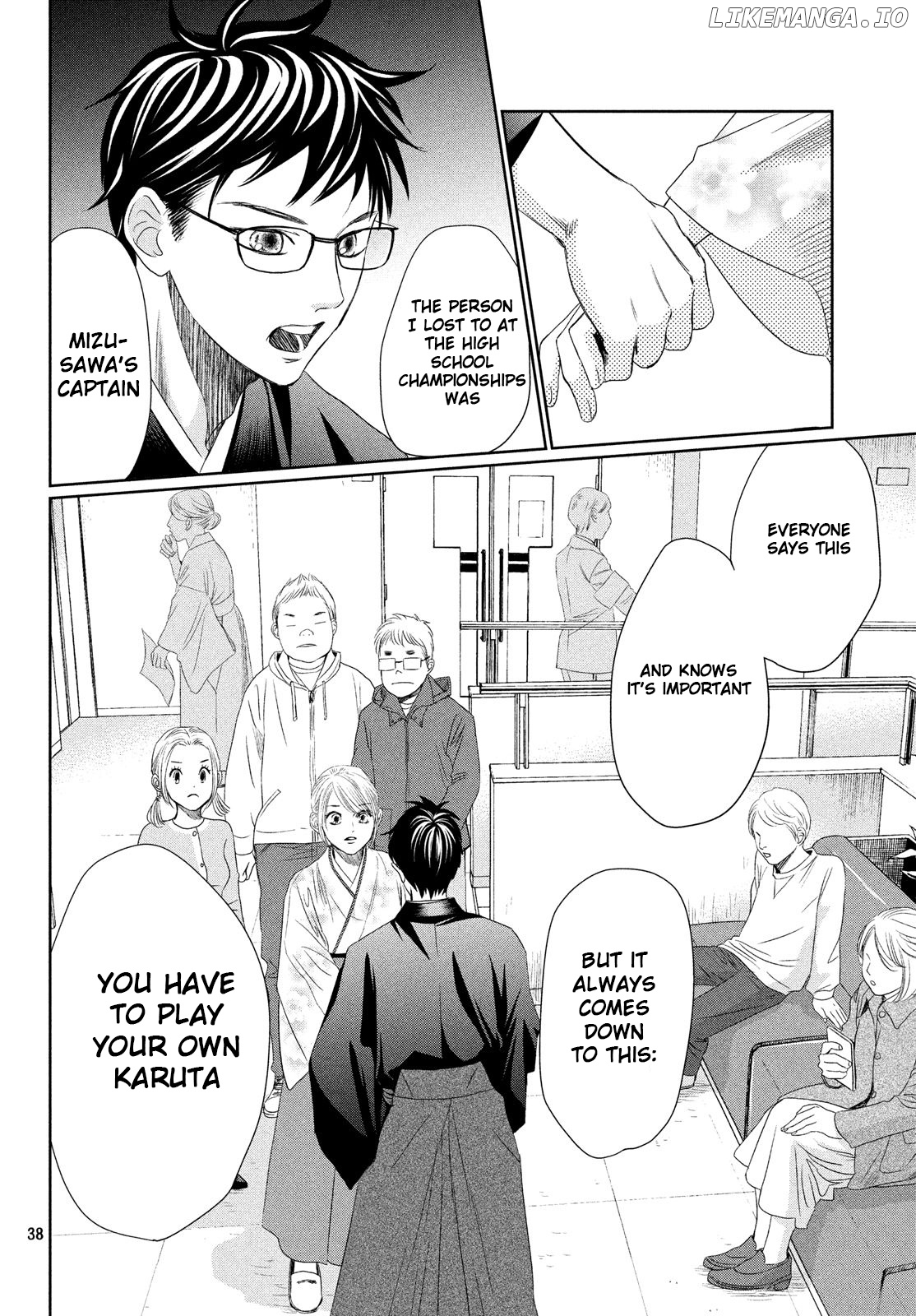 Chihayafuru chapter 226 - page 37