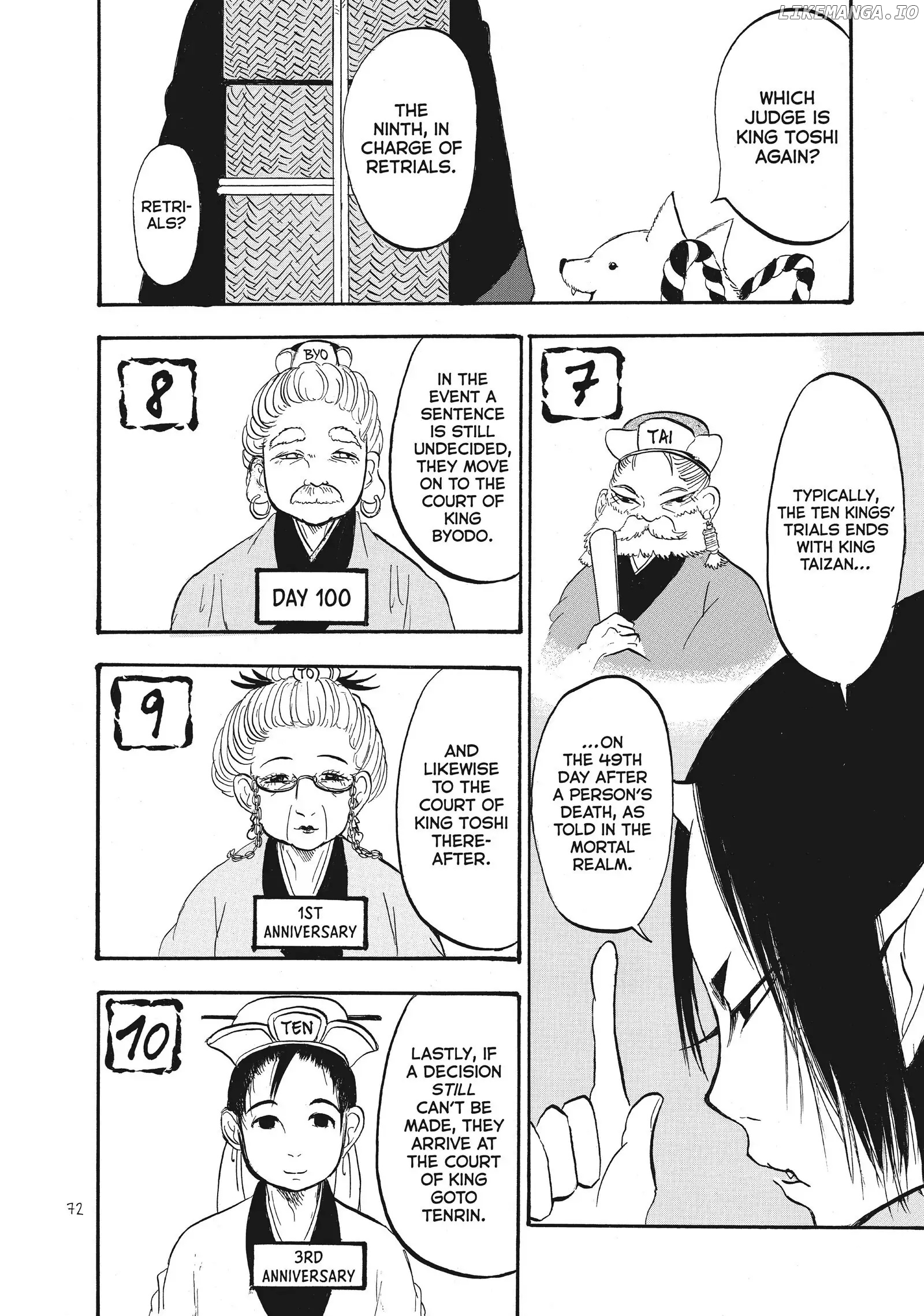 Hoozuki no Reitetsu chapter 70 - page 4