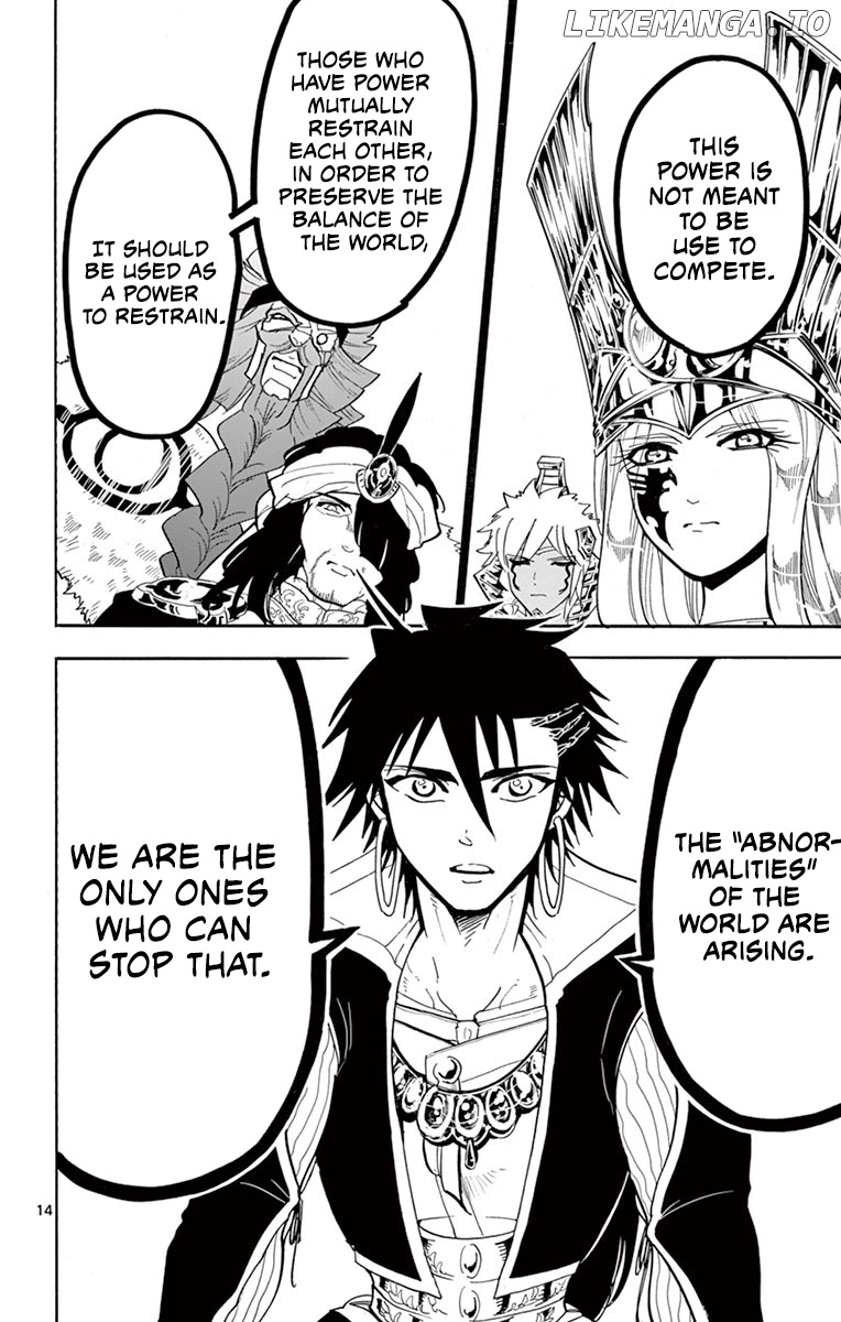 Magi – Sinbad No Bouken chapter 180 - page 14