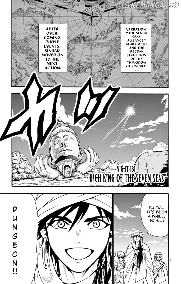 Magi – Sinbad No Bouken chapter 181 - page 1