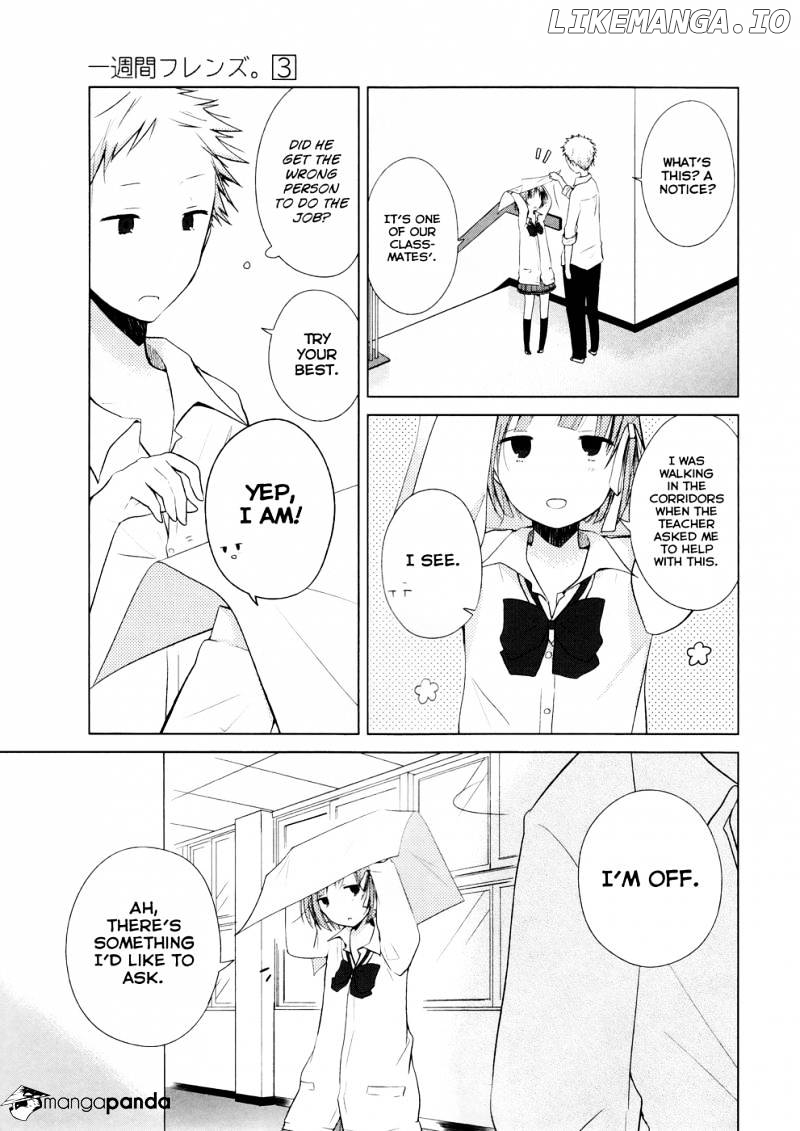 Isshuukan Friends chapter 10 - page 10