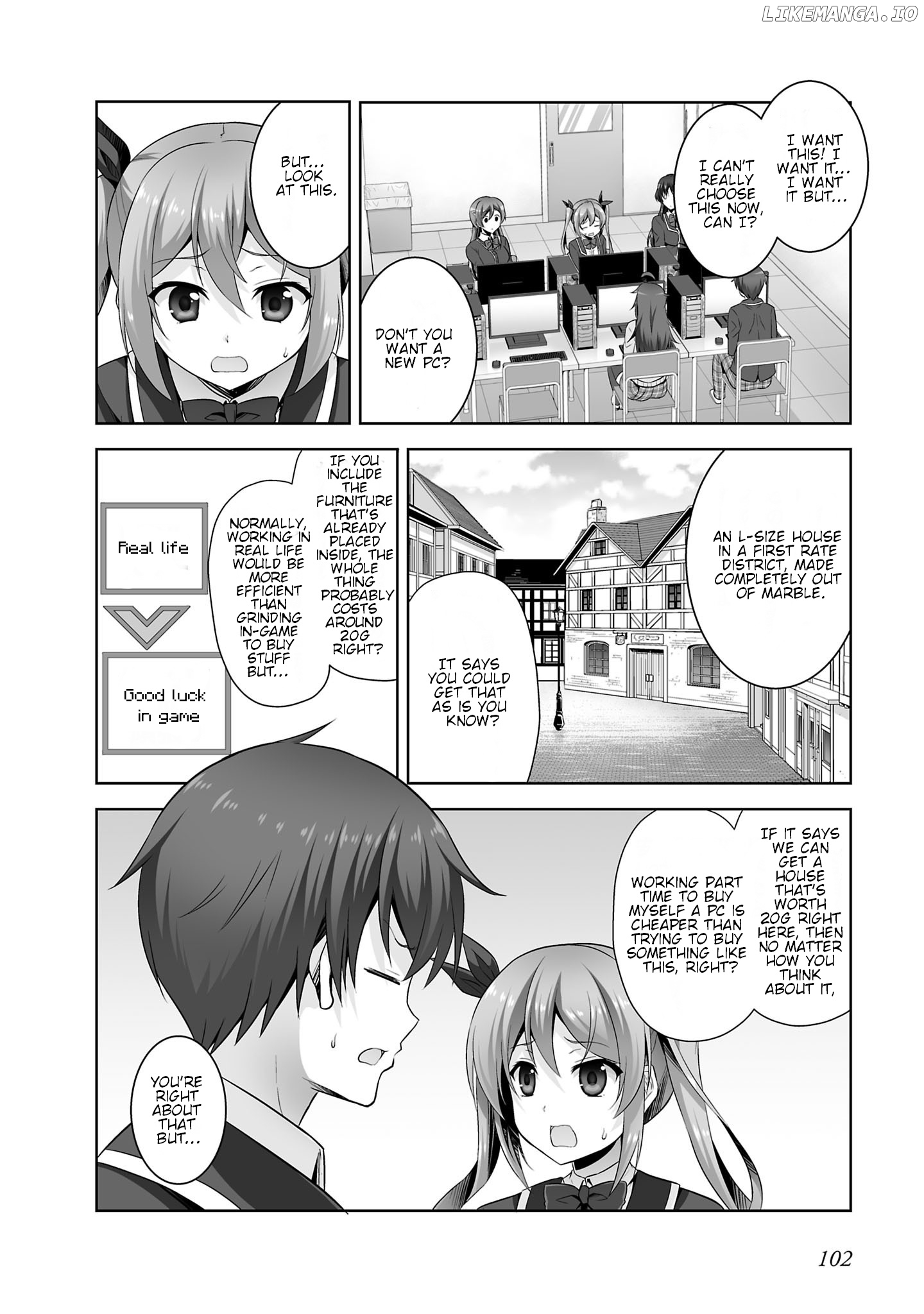 Netoge no Yome wa Onnanoko ja Nai to Omotta? chapter 32 - page 22