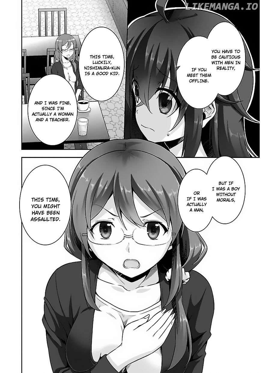 Netoge no Yome wa Onnanoko ja Nai to Omotta? chapter 8 - page 17