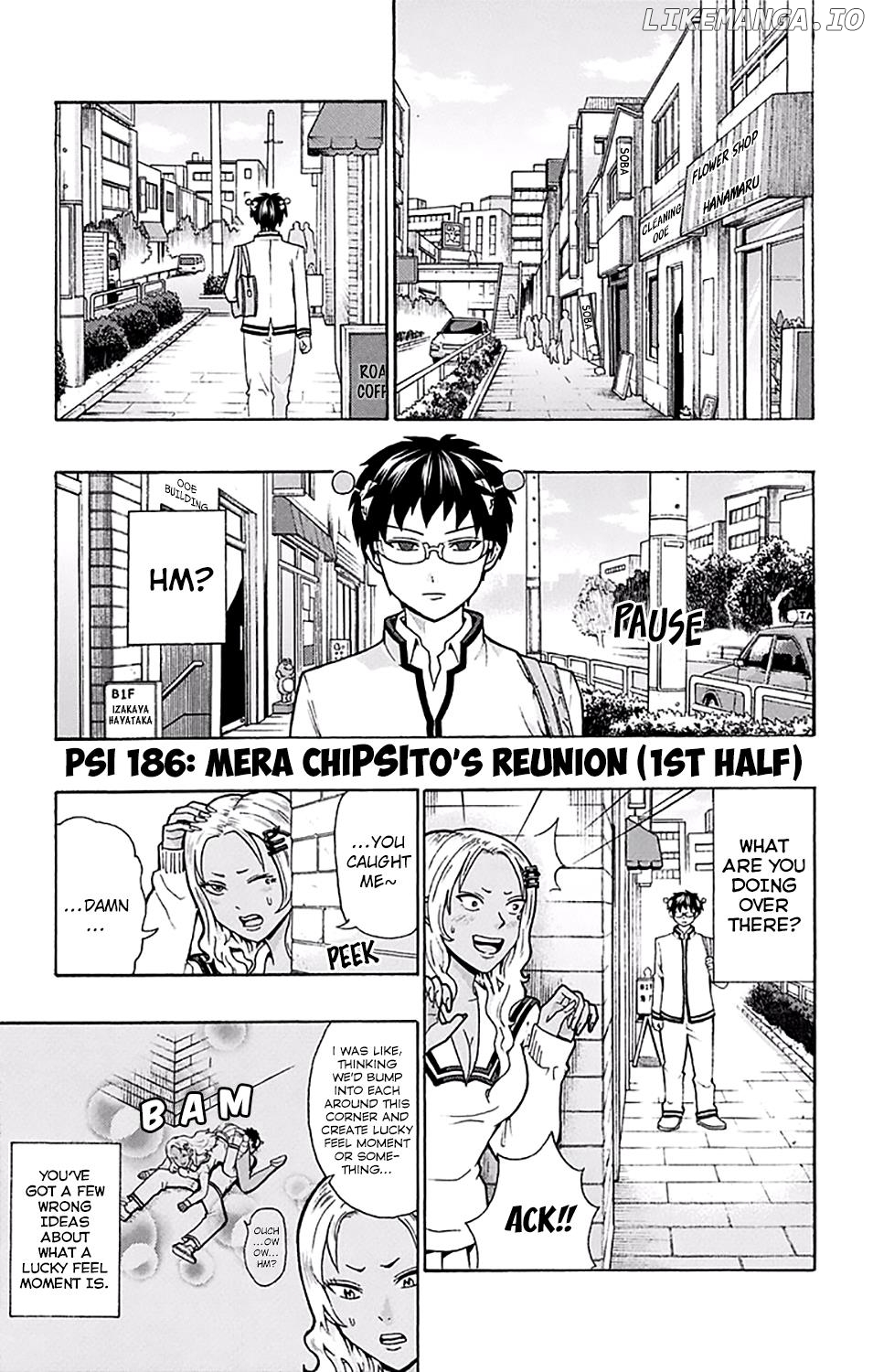 Saiki Kusuo No Sainan chapter 186 - page 2