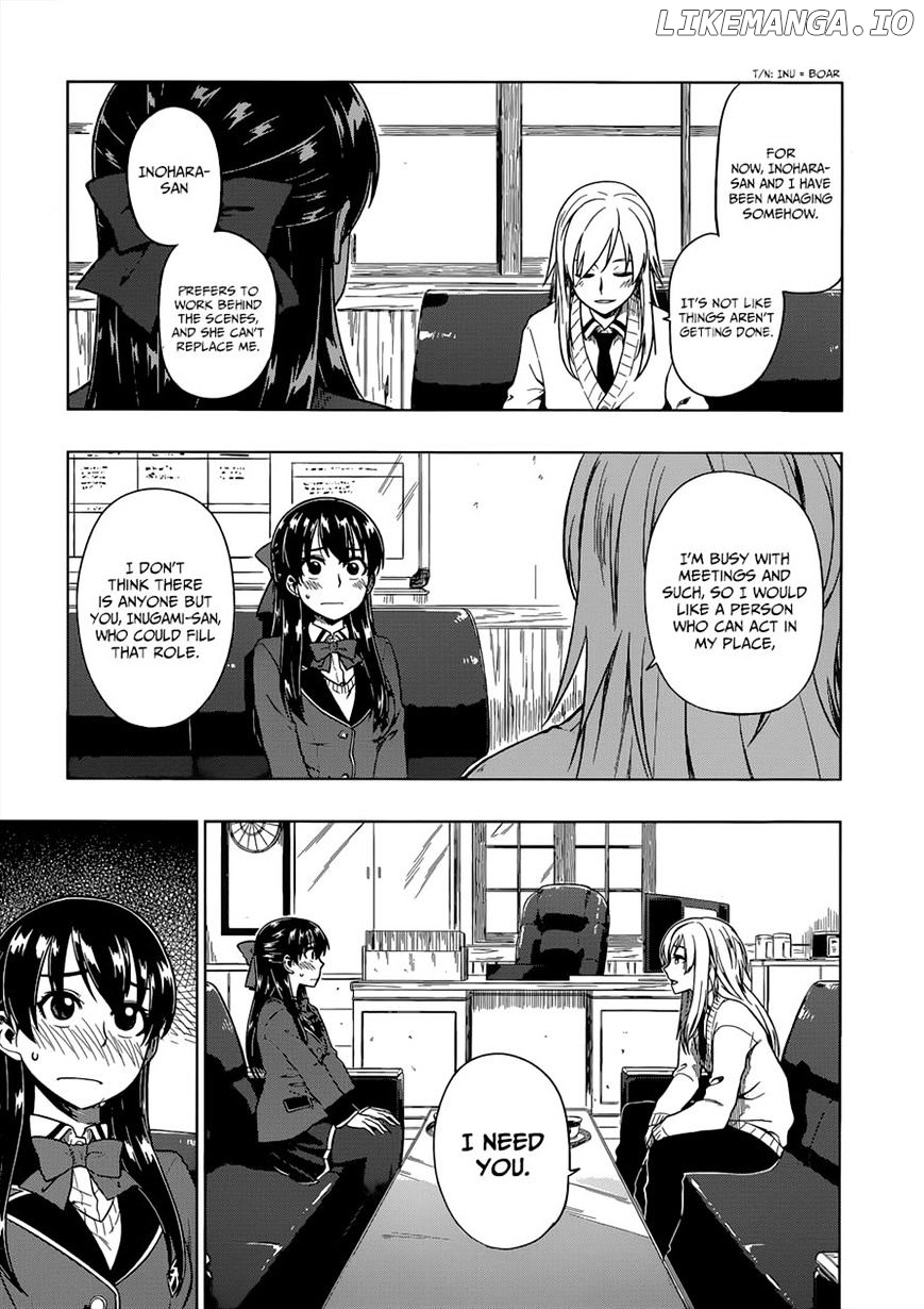 Inugami-san to Sarutobi-kun wa Naka ga Warui. chapter 8 - page 21