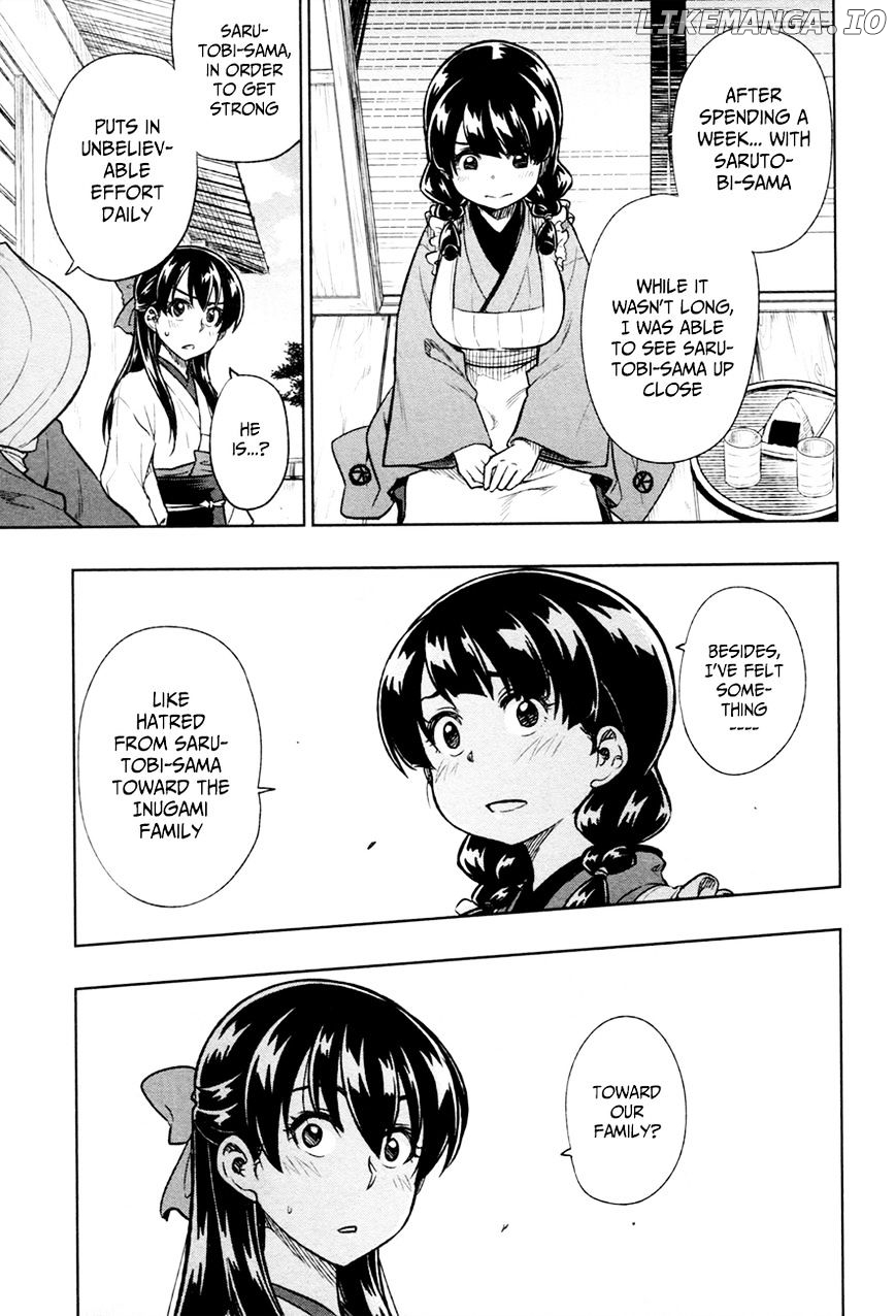 Inugami-san to Sarutobi-kun wa Naka ga Warui. chapter 14 - page 8