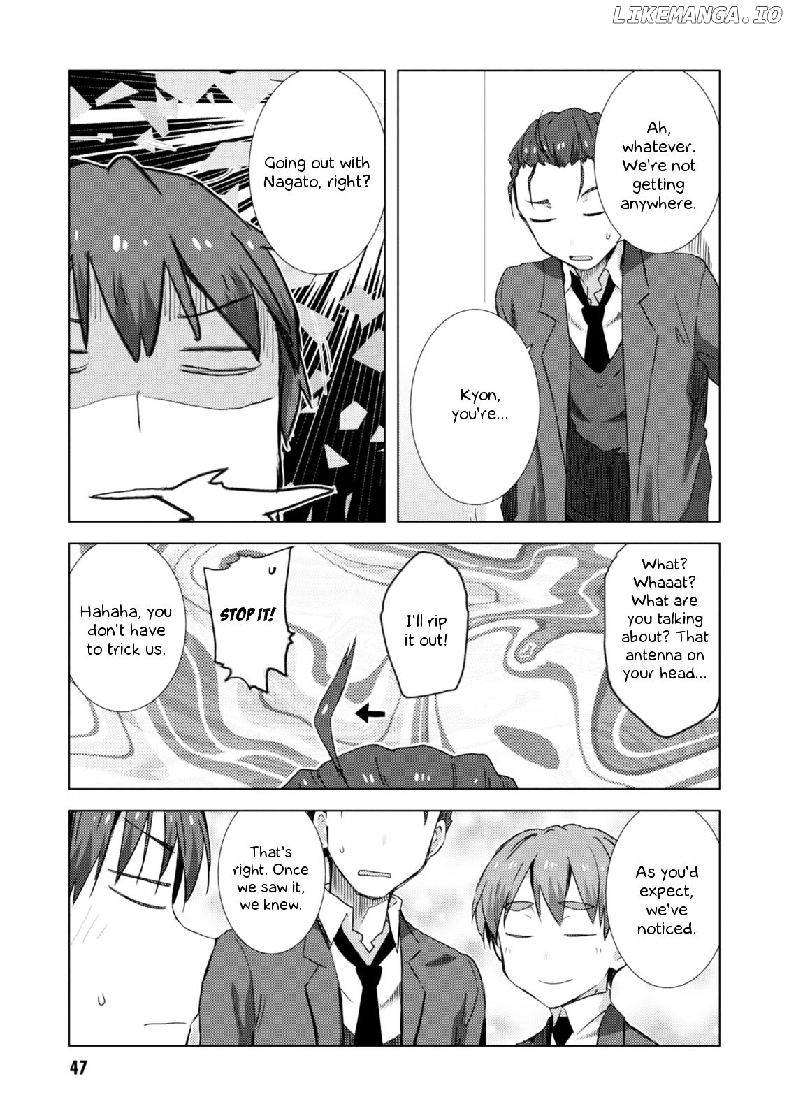 Nagato Yuki-chan no Shoushitsu chapter 65 - page 17