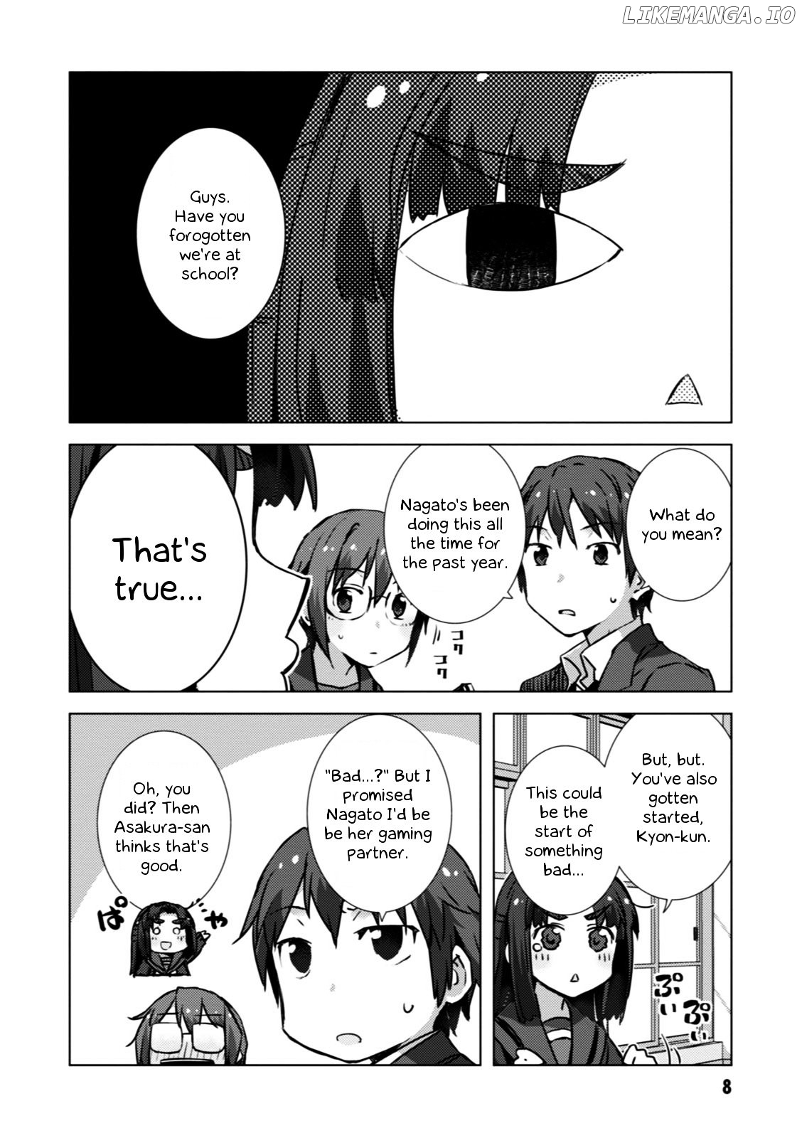 Nagato Yuki-chan no Shoushitsu chapter 50 - page 11