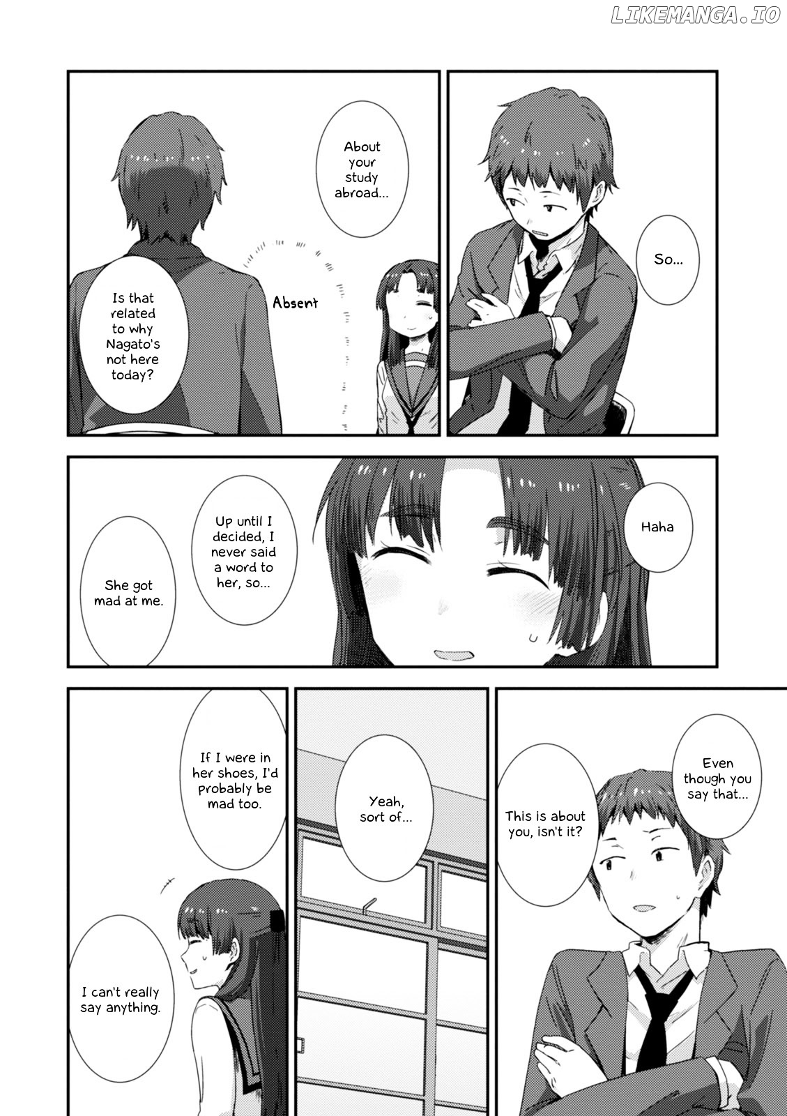 Nagato Yuki-chan no Shoushitsu chapter 75 - page 7