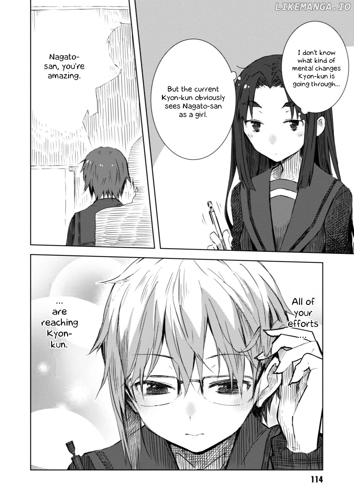 Nagato Yuki-chan no Shoushitsu chapter 56 - page 13