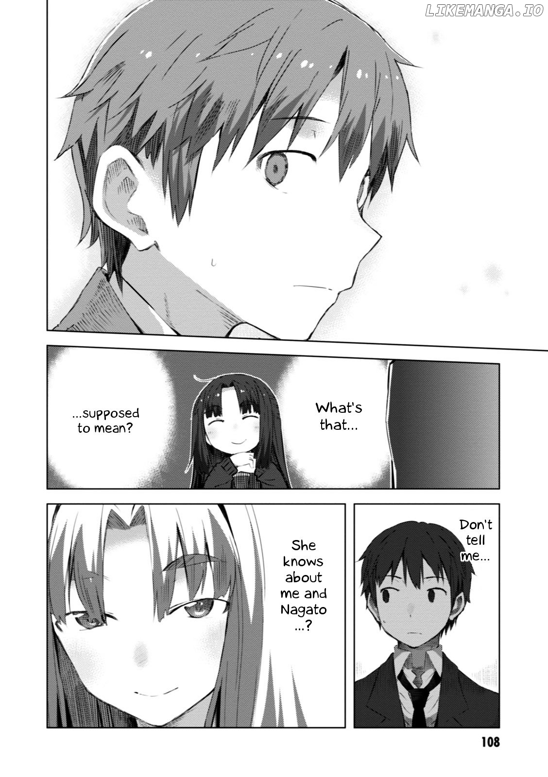 Nagato Yuki-chan no Shoushitsu chapter 56 - page 7