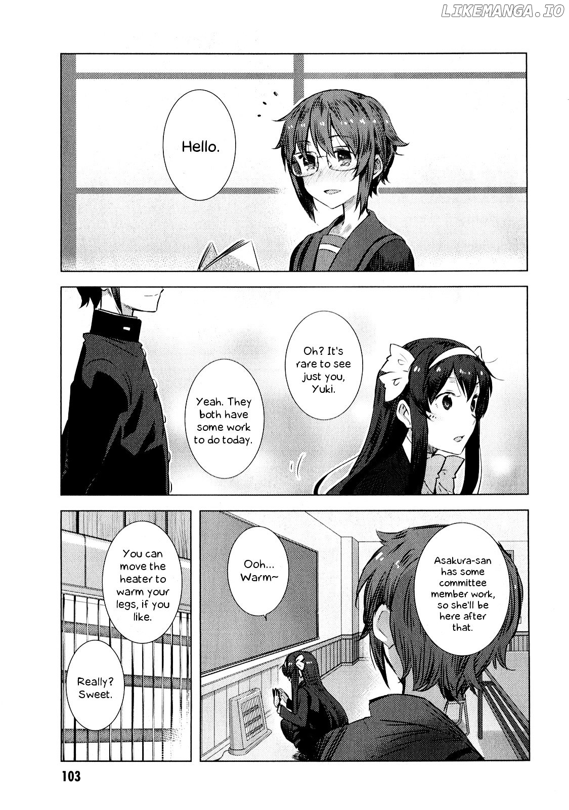 Nagato Yuki-chan no Shoushitsu chapter 62 - page 5