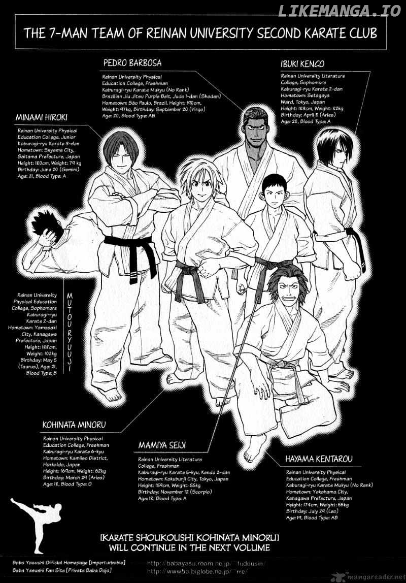 Karate Shoukoushi Kohinata Minoru Chapter 64 - page 20