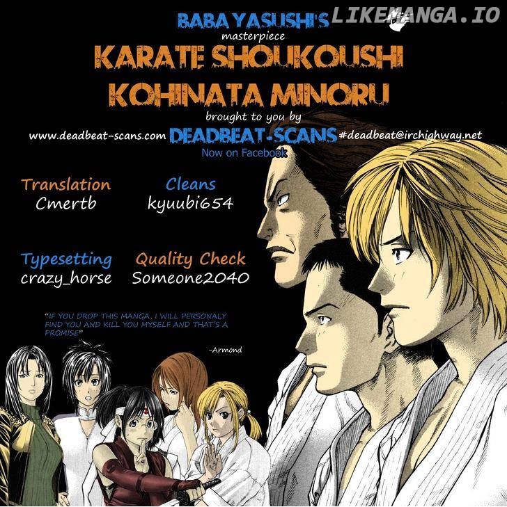 Karate Shoukoushi Kohinata Minoru Chapter 281 - page 28