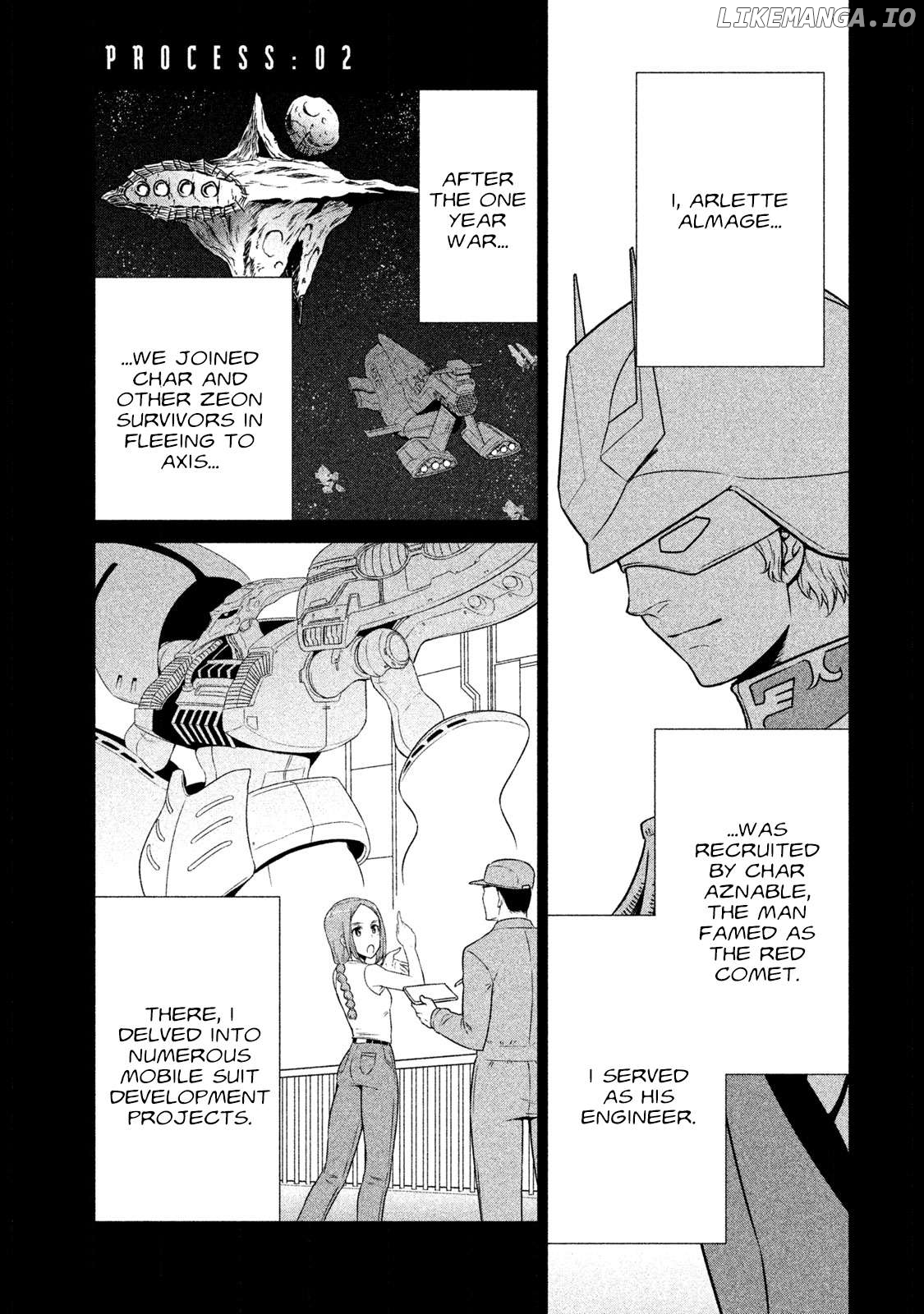 Mobile Suit Gundam Twilight Axis Chapter 2 - page 1