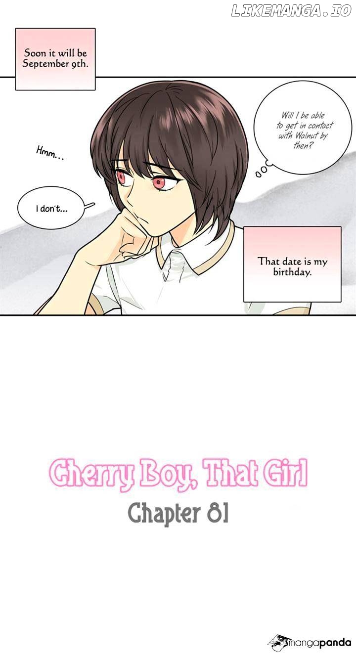 Cherry Boy, That Girl chapter 81 - page 2