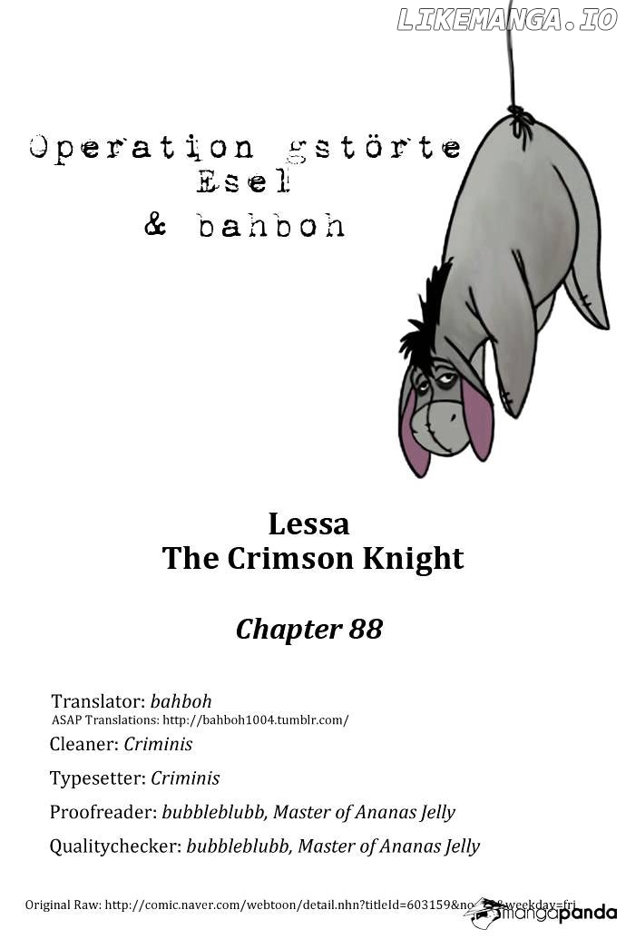 Lessa The Crimson Knight chapter 88 - page 1