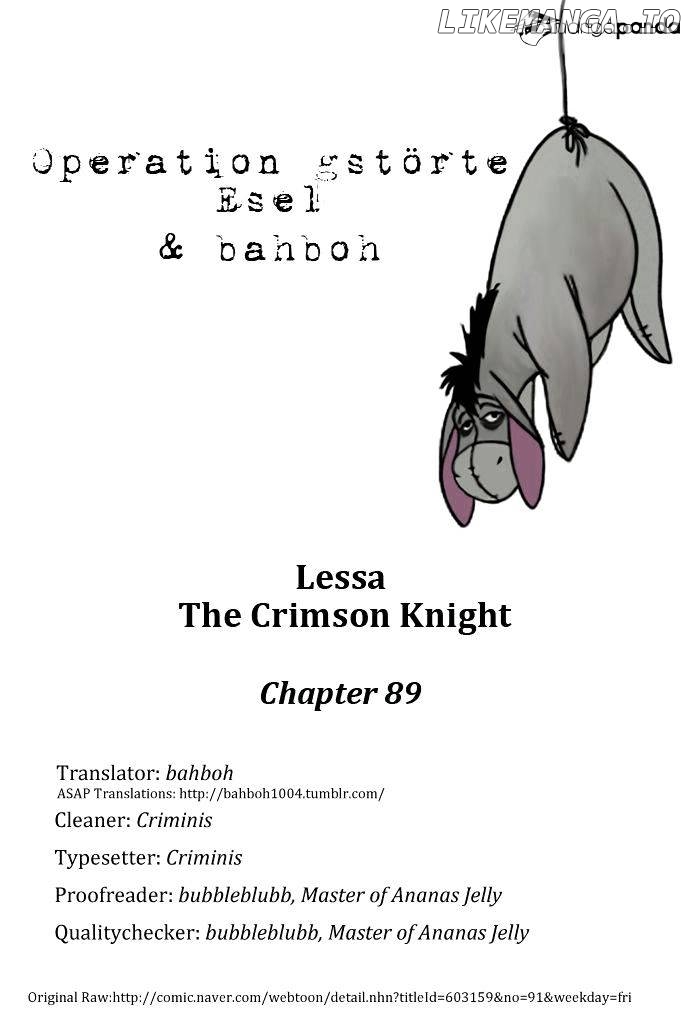 Lessa The Crimson Knight chapter 89 - page 2