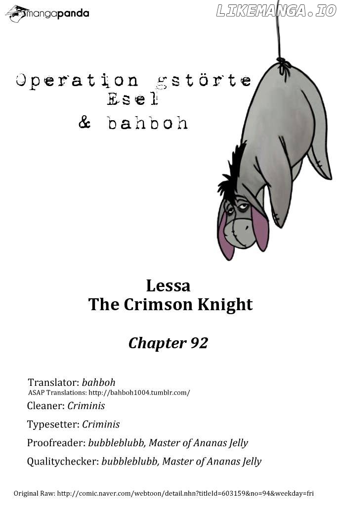 Lessa The Crimson Knight chapter 92 - page 2