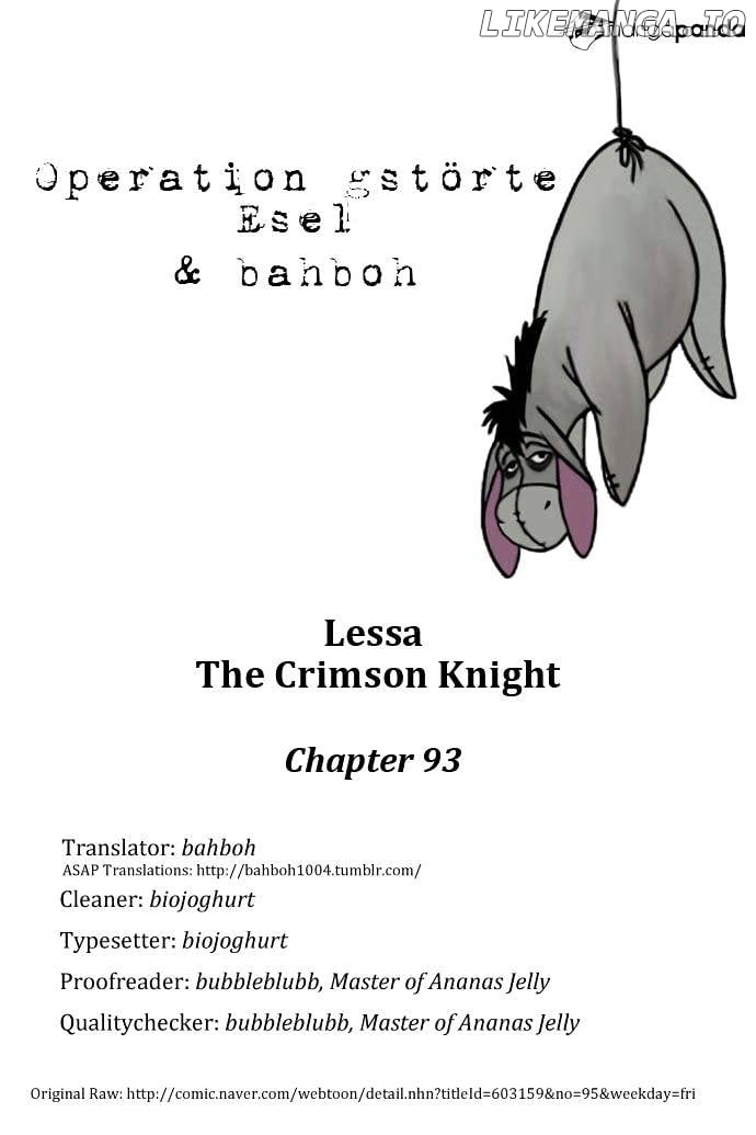 Lessa The Crimson Knight chapter 93 - page 2