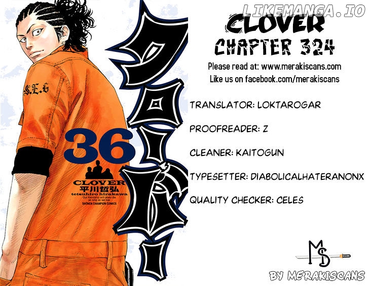 Clover (TETSUHIRO Hirakawa) chapter 324 - page 1