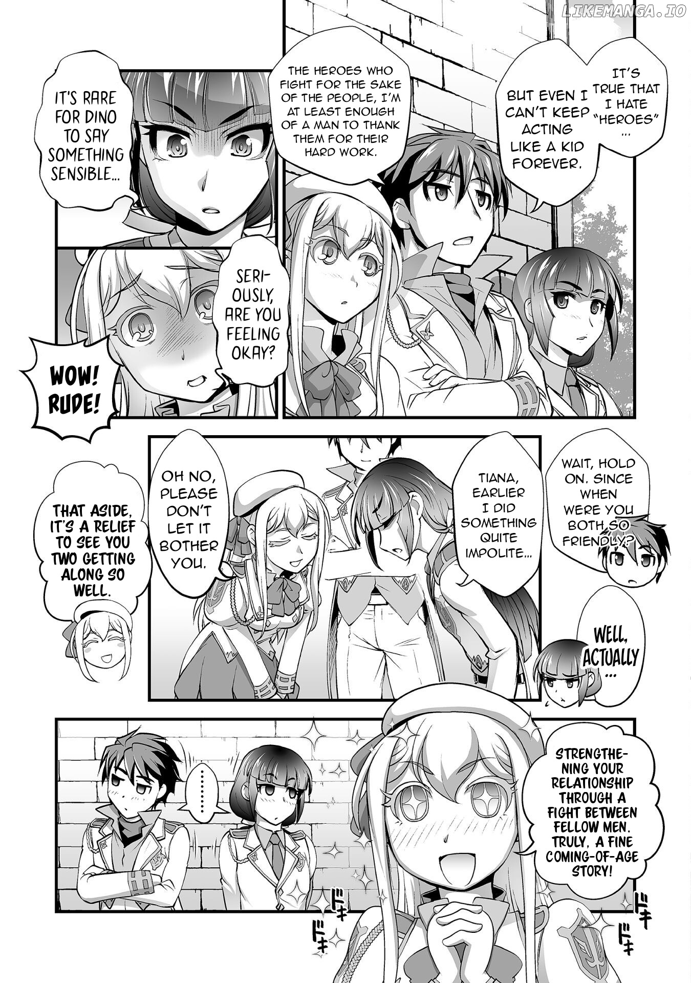 The Reward For Keeping Quiet Was Sex With Girls Dressed As Men chapter 12 - page 12