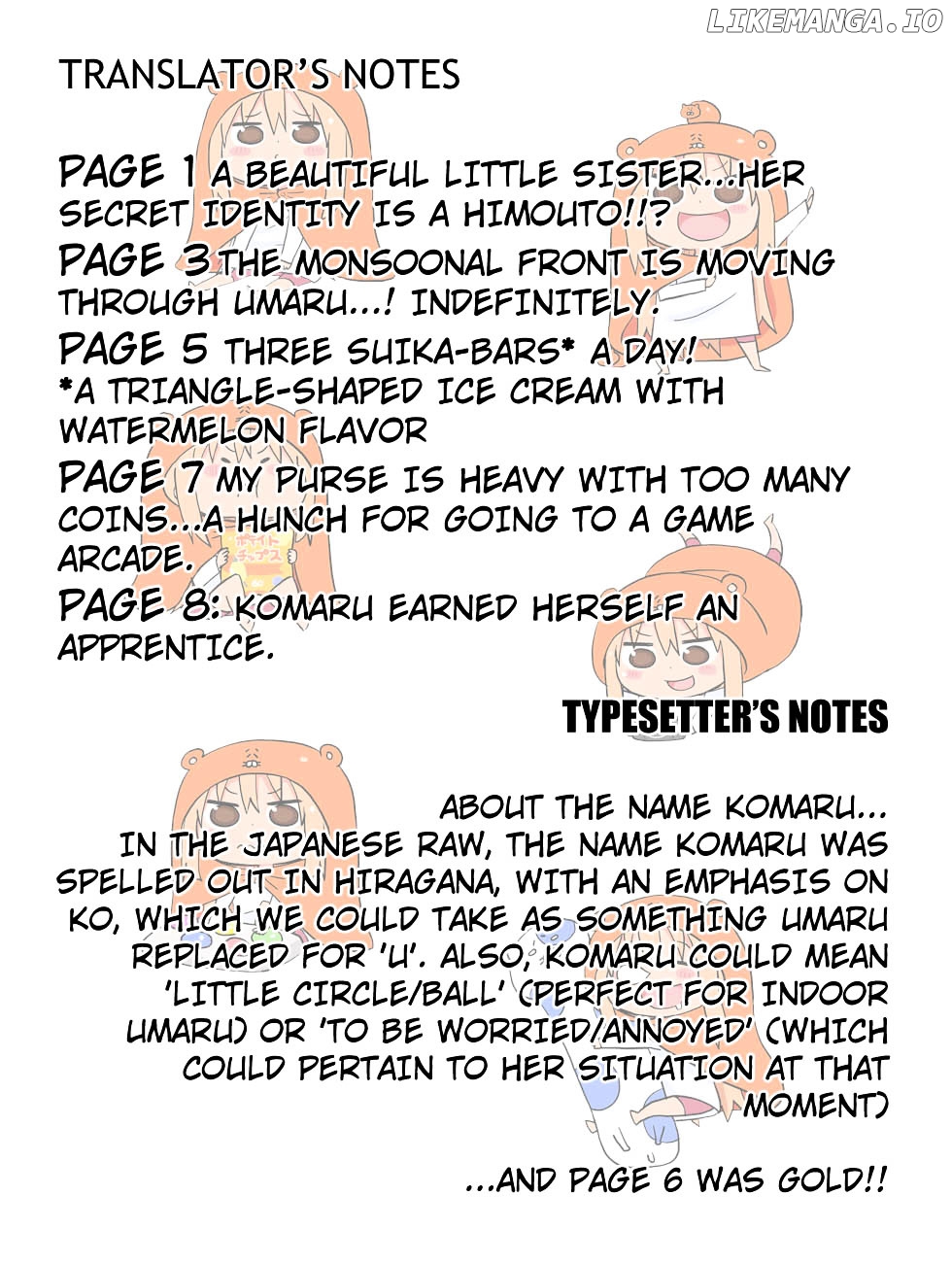 Himouto! Umaru-chan chapter 19 - page 10