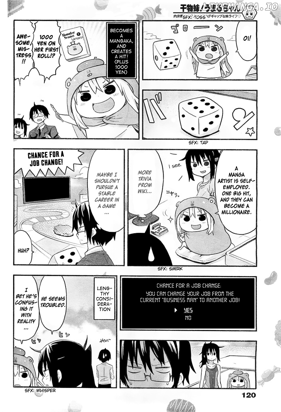 Himouto! Umaru-chan chapter 28 - page 4