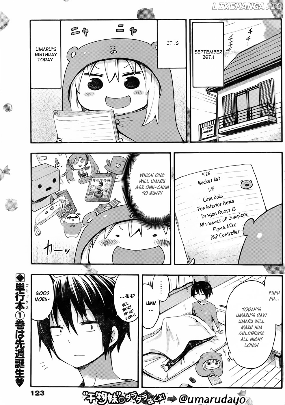 Himouto! Umaru-chan chapter 29 - page 2
