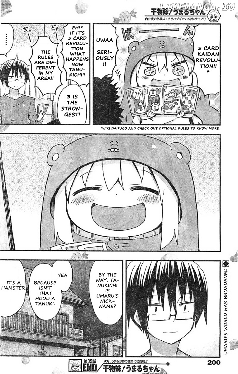 Himouto! Umaru-chan chapter 35 - page 8