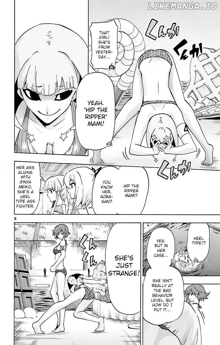 Keijo!!!!!!!! chapter 147 - page 8