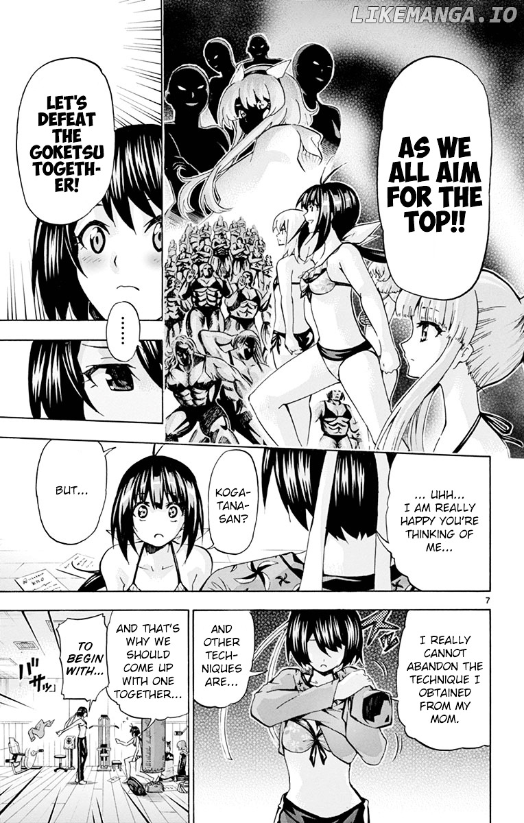 Keijo!!!!!!!! chapter 132 - page 7