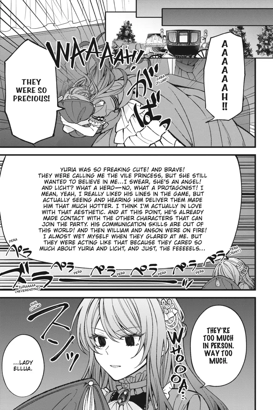 Akuyaku Reijou wa Kyou mo Karei ni Anyaku suru Tsuihougo mo oshi no Tame ni Akutou to Shite Shien Shimasu! Chapter 1 - page 7