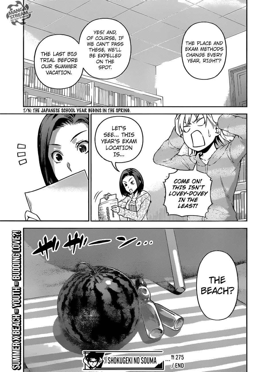 Shokugeki no Soma chapter 276 - page 20